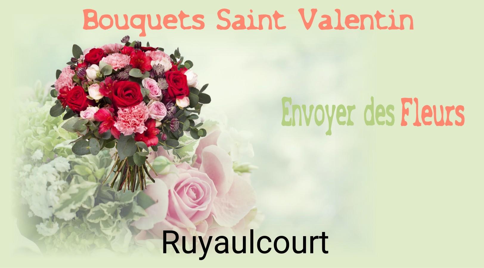 Roses de Saint-Valentin livrées à Ruyaulcourt